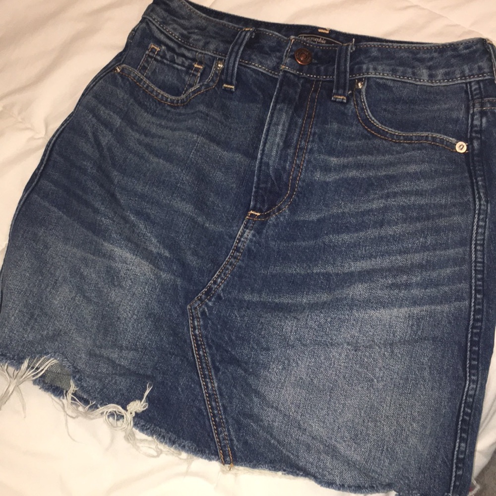 jean skirt